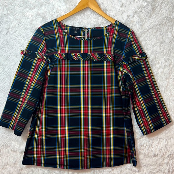 Talbots Tops - Talbots Plaid Blouse XLP
